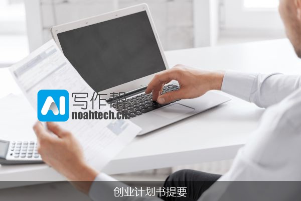 创业计划书提要