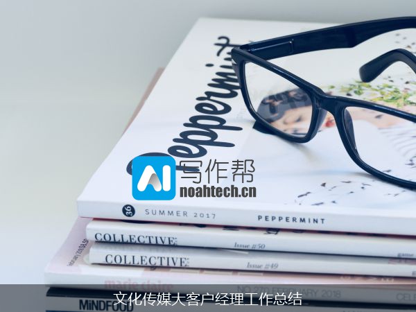 文化传媒大客户经理工作总结