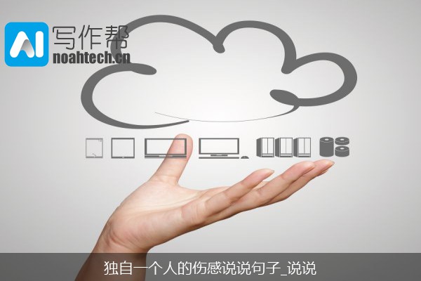 独自一个人的伤感说说句子_说说