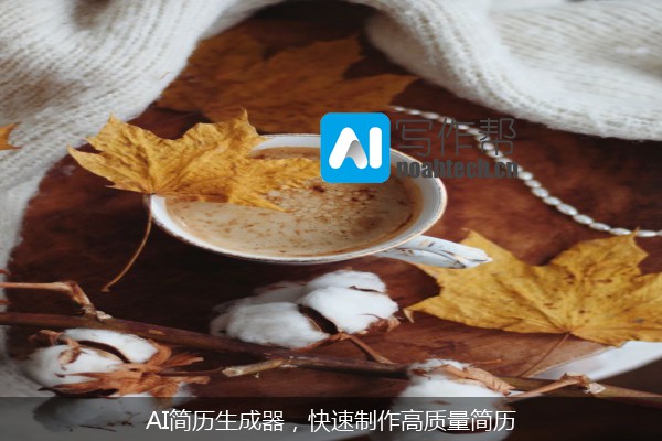 AI简历生成器，快速制作高质量简历